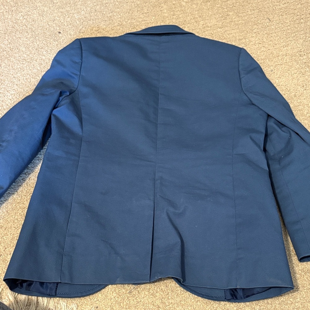 J. Crew Factory Navy Kids Blazer - Picture 7 of 8